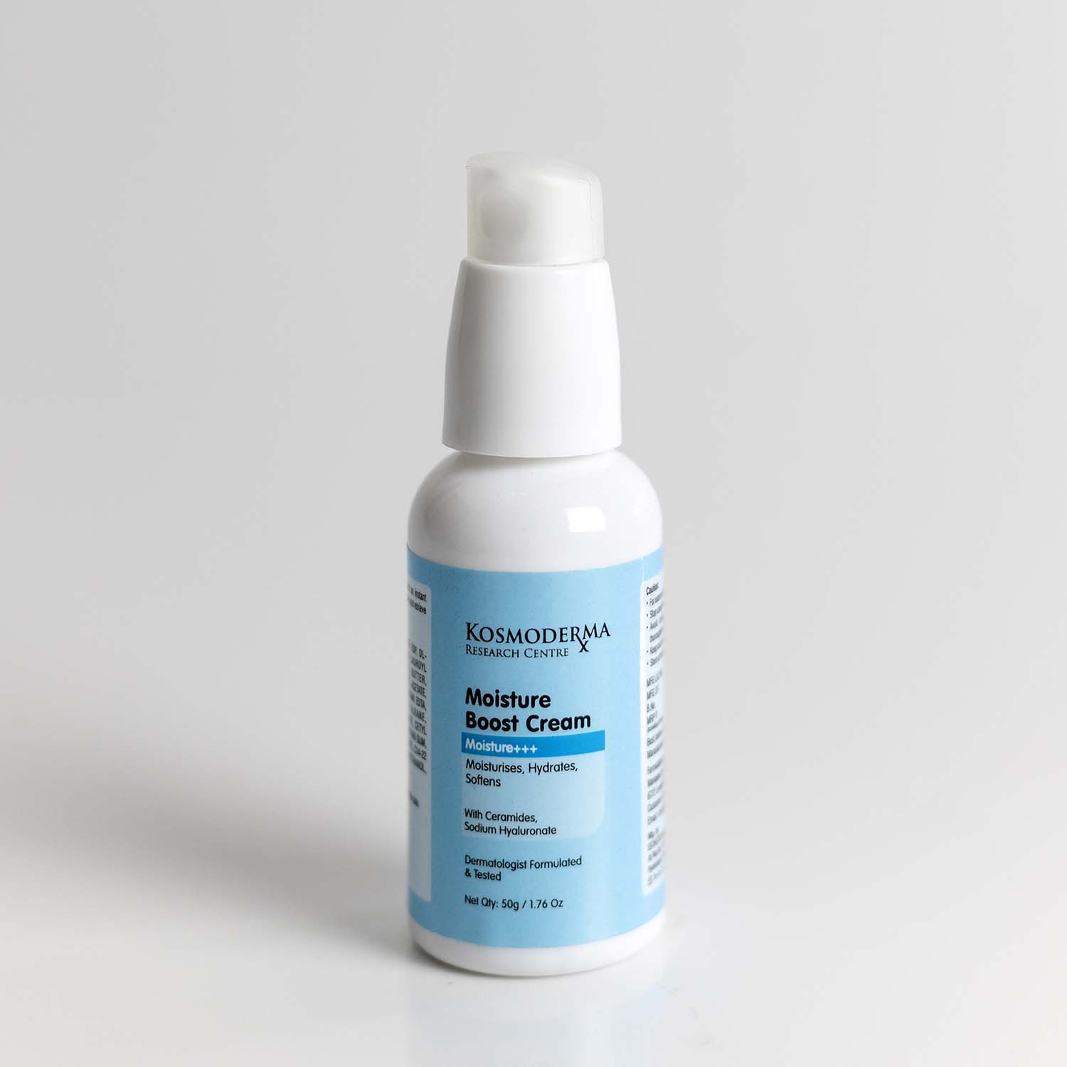 Moisture Boost Cream: Skin Hydration with Ceramides | Lightweight Gel Moisturizer